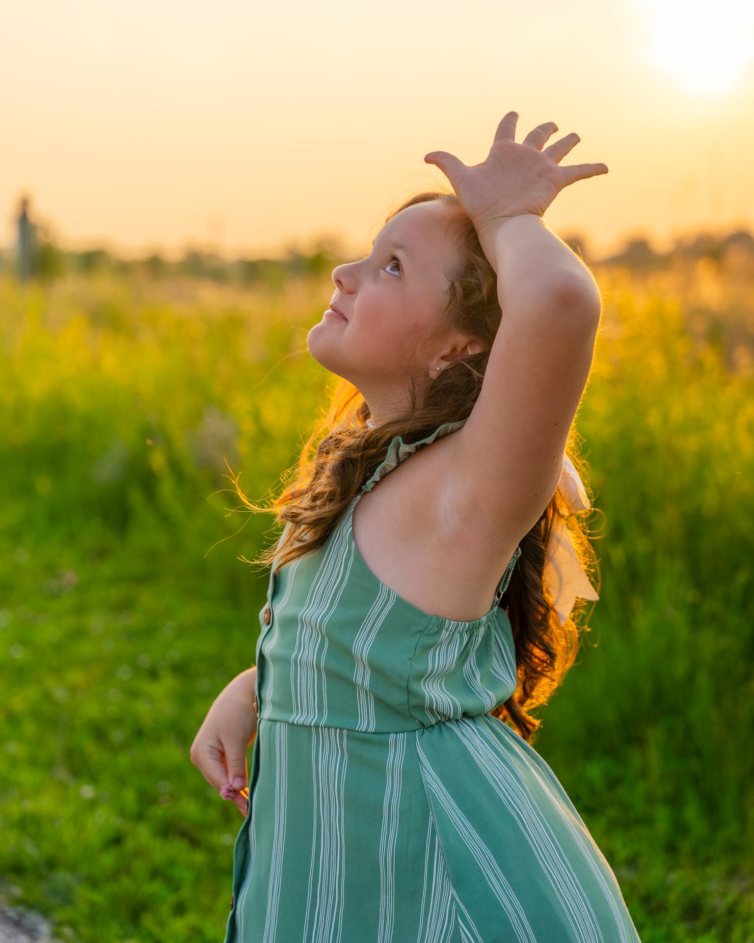 Kiddo being a silly goose