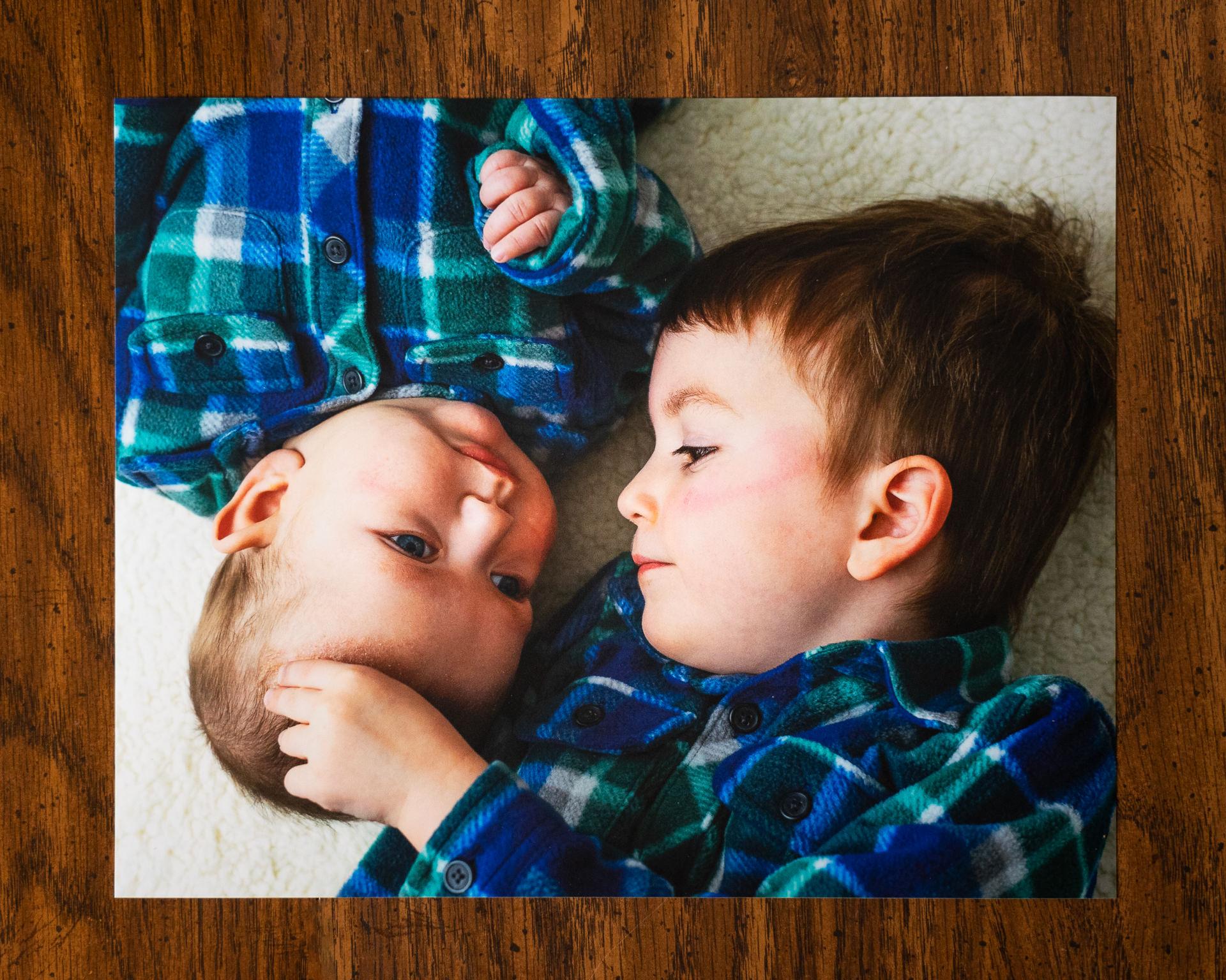 Print of two brothers