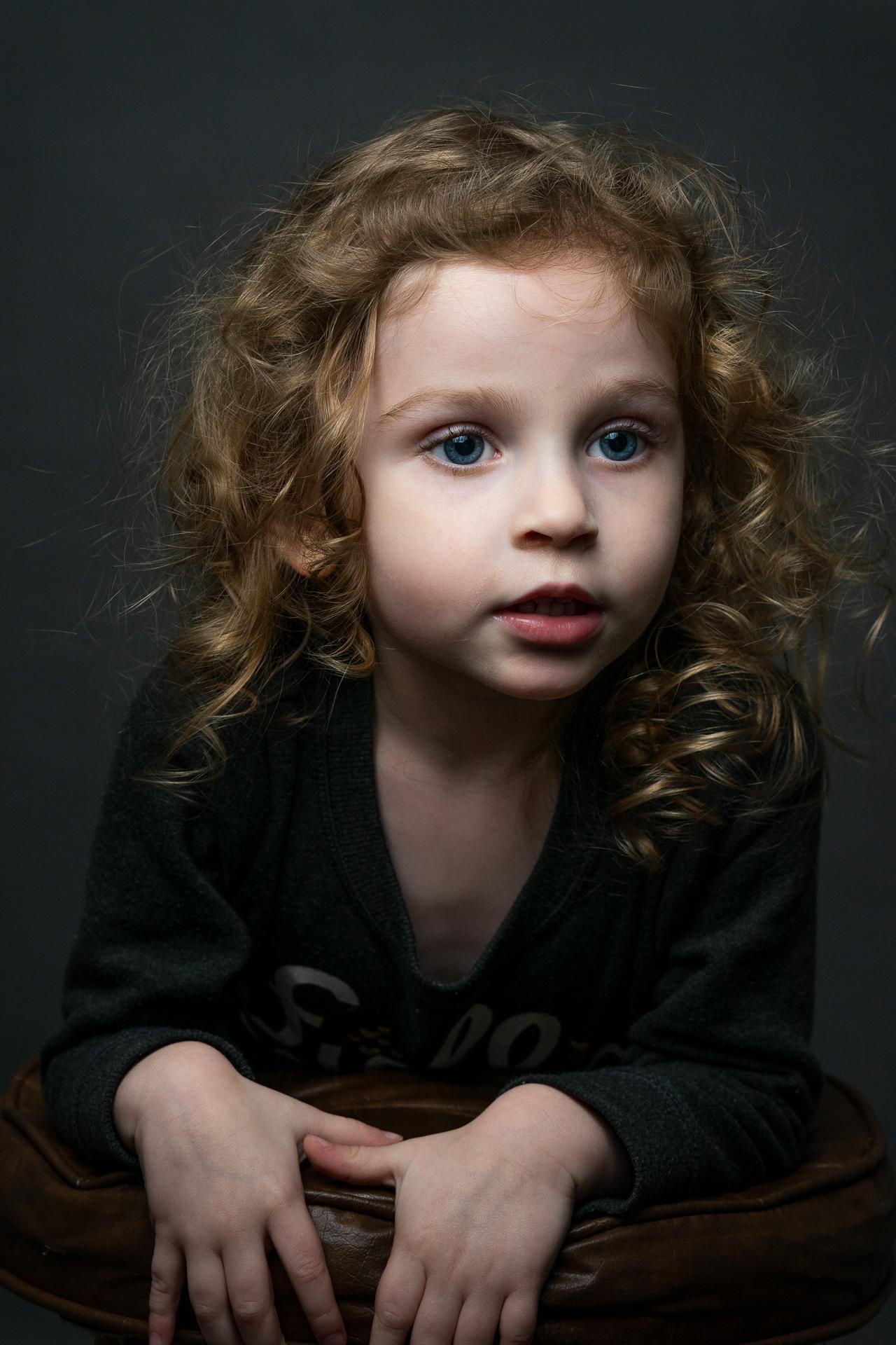 Kiddo in her own world