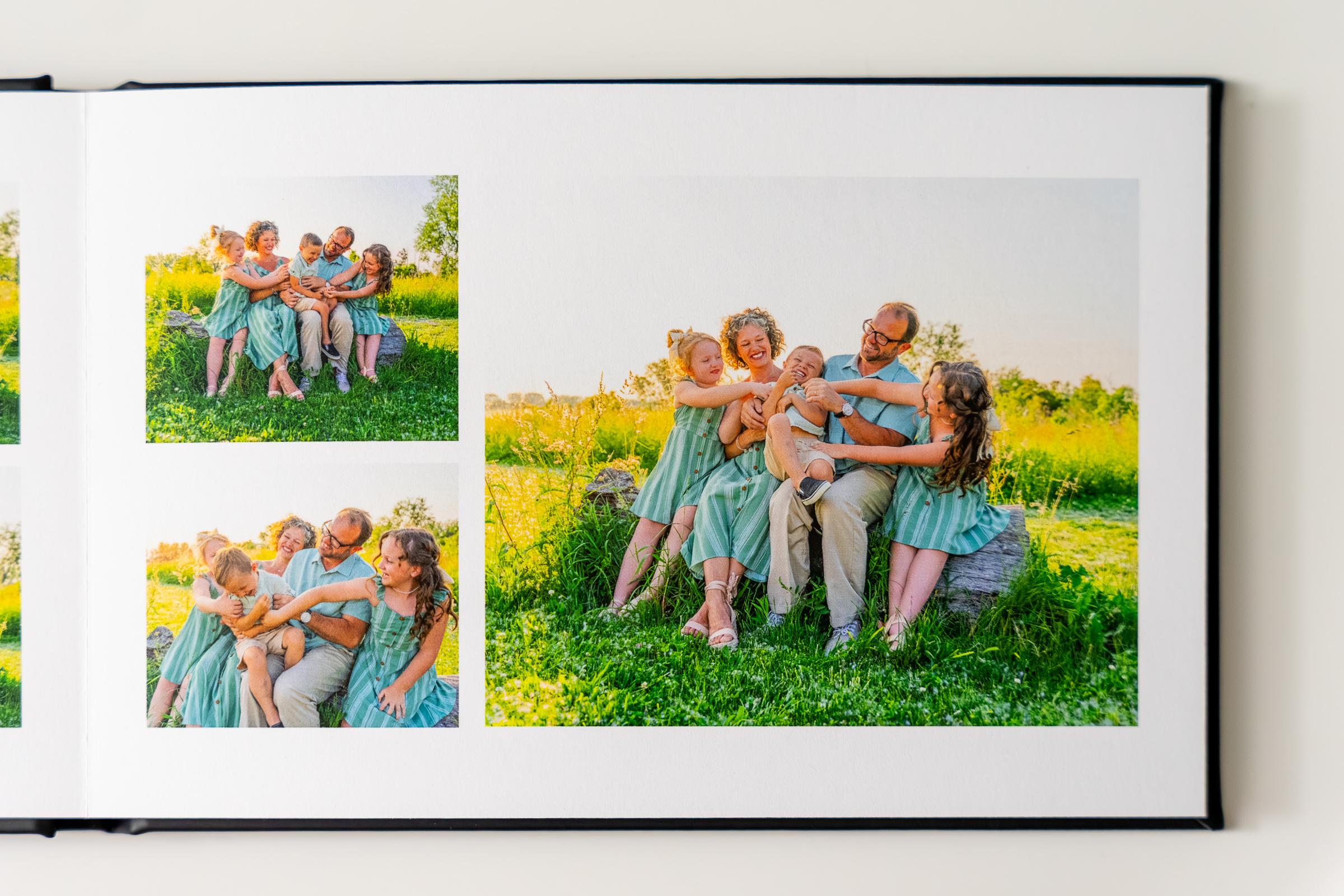 The D Family Session Photobook by Kin + Kindred Photography